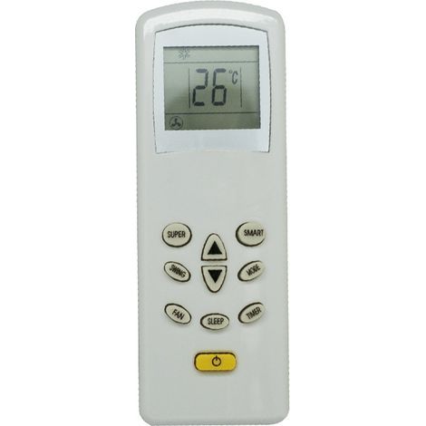 Applicable à la Télécommande Universelle pour Climatiseur Kelong Compatible KT-KL1KL-12 - (1/4)