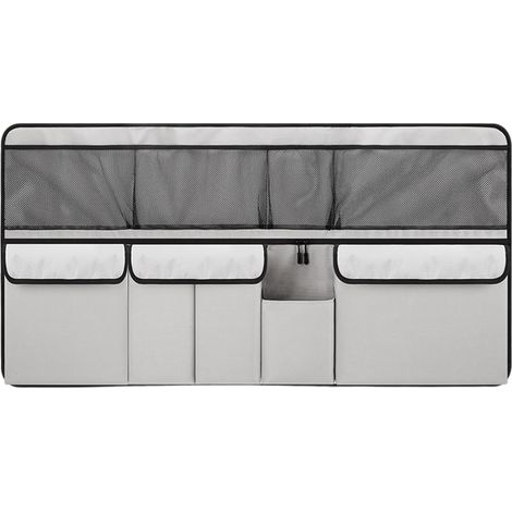 Organizador de maletero para coche, organizador colgante para maletero, maletero de 41x20 pulgadas con 9 bolsillos, impermeable para SUV o vehículos grandes. (1/5)