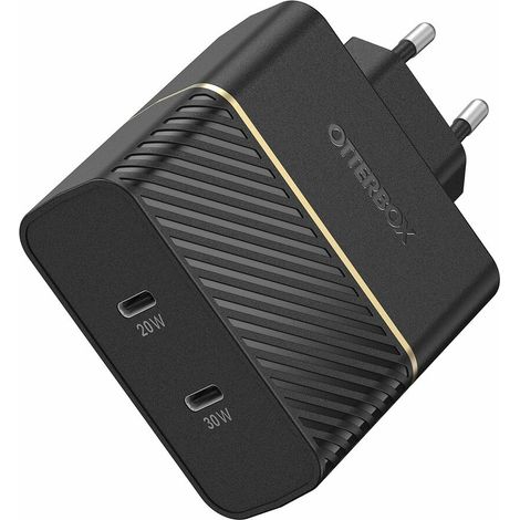 Otterbox OTT0499A cargador de pared negro 50W 2 puertos USB-C (1/3)