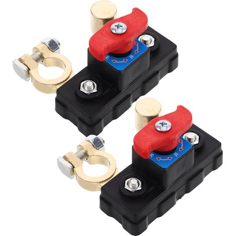 Batterietrennschalter für Freizeitfahrzeuge und Wohnmobile. Universeller Schnelltrennschalter für die Batterie. Hochwertiges Zubehör. (1/5)