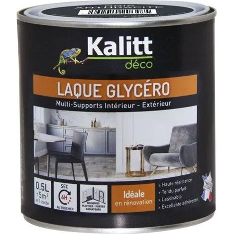 Peinture Glycéro Ral 7016 Haute Résistance, Finition Brillante - Kalitt Deco