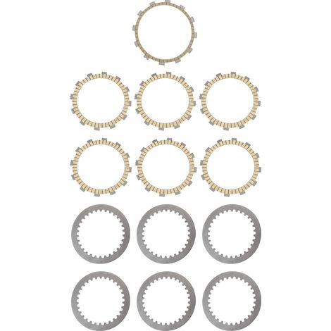 13 kit disques friction embrayage moto – Robustes plaques acier remplacement RS 660 2005-2010, transmission (1/5)
