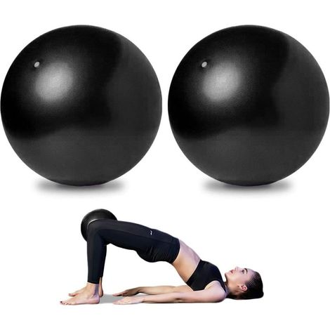 Pilates Balls, Mini Yoga Exercise Balls, 9 Inch for Pilates, Yoga, Core Workout and Physical Therapy, Improve Balance (2 Pack) (1/5)
