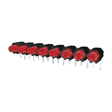 Signal Construct DUHS35822 Rangée de LEDs x8 vert (L x l x H) 40 x 4.8 x 9.1 mm Q37326 (1/2)