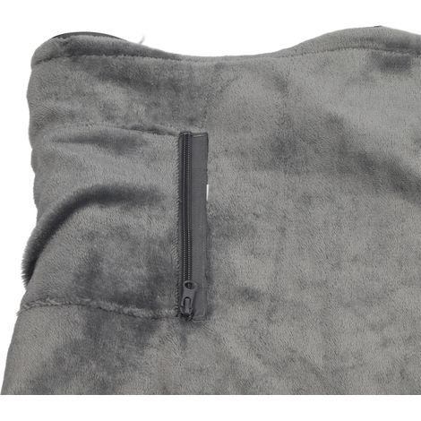 Châle chauffant électrique USB, couverture douce et confortable, chauffe-corps pour les genoux et le corps, pour l'hiver, pour la maison et le bureau (1/5)