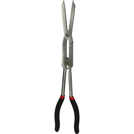 KS Tools Doppelgelenk-Sicherungszange für Innensicherungsringe, 345 mm