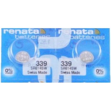 .2 pile Renata 339 SR614SW.