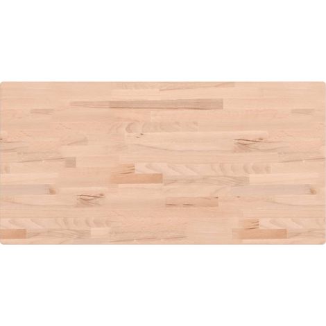 Maison Exclusive - Piano Tavolo 100x50x4cm Rettangolare Legno Massello di Faggio