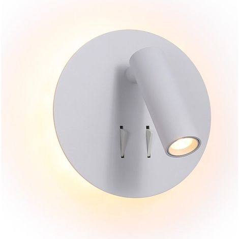 Aplique De Pared Para Lectura "Quart" - Doble Función - (1/5)