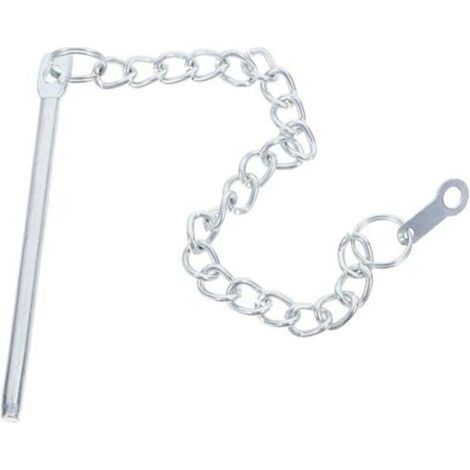 Accessoires pour parasols de jardin avec sangle de fixation, chaînette métallique, compatibles avec les parasols déportés et modèles. (1/5)