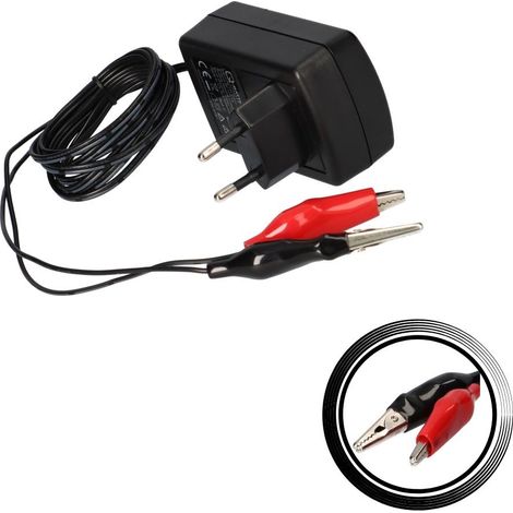 Q-Batteries BL 12-1 Ladegerät für Bleiakkus 12V - 1A Ladestrom IU0U Ladekennlinie (1/5)