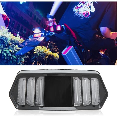 Integriertes LED-Motorradrücklicht mit Blinkern für Honda MSX125 CBR650F CTX700 CTX700N, individuelle Bremsoptik, leistungsstarke Beleuchtung, direkter Austauschsatz. (1/5)