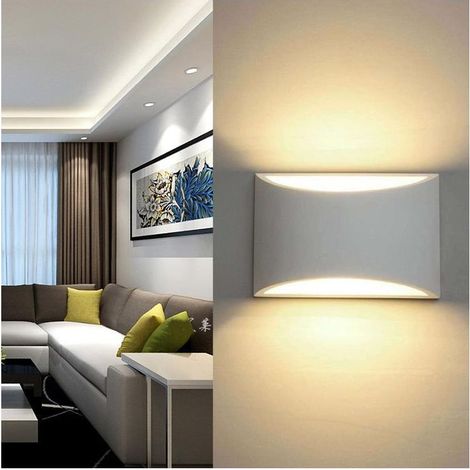 Applique murale LED moderne 7W, haut/bas, lumière chaude 3000K, intérieur (1/5)