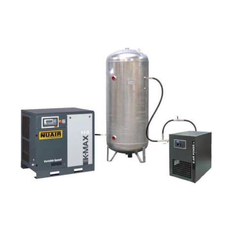 Compresseur à vis vitesse variable 11 kW/15CV NUAIR (1/3)