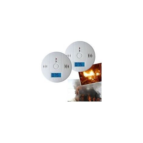 2x CO-Gasmelder Kohlenmonoxid-Alarm CE-zertifiziert - RAPANDA (1/4)