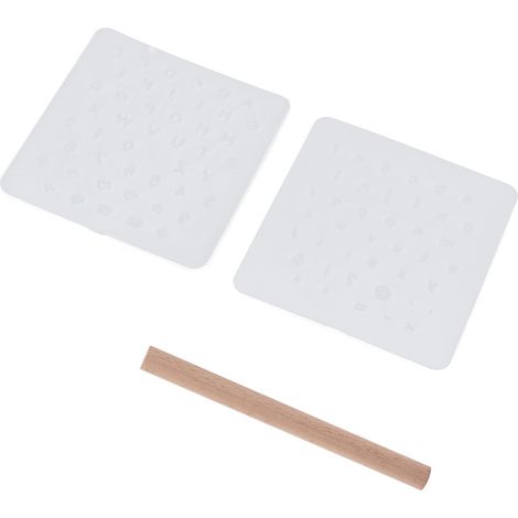 Outil de marquage du cuir DIY pour l'impression numérique de lettres mobiles sur cuir (1/5)