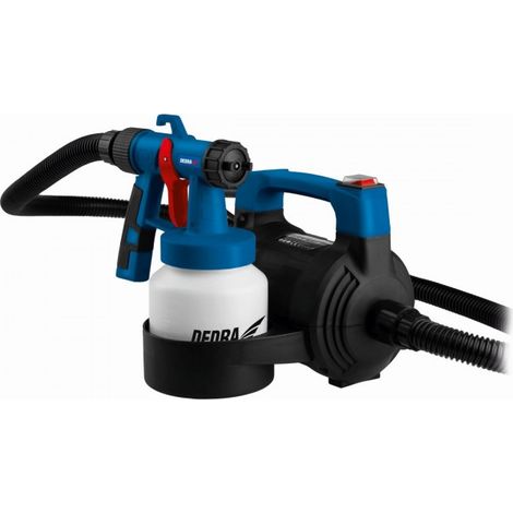 Unità di verniciatura DEDRA HVLP 650W: applicazione precisa, lavoro veloce
