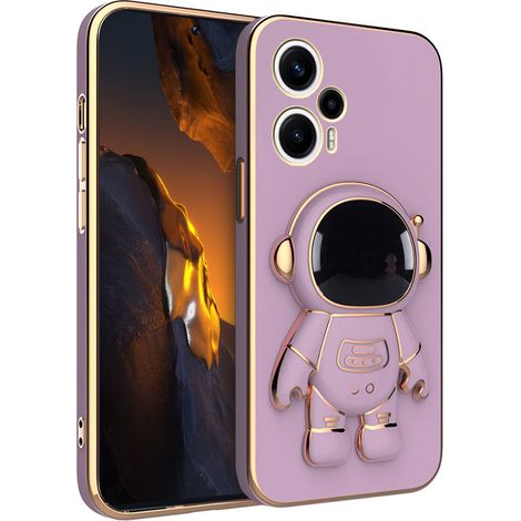 Funda para Xiaomi Poco F5, Astronauta, color morado (1/5)
