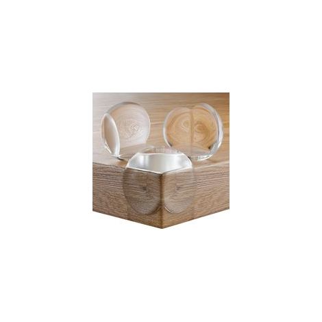 Protection coin de table bébé, coussin d'angle anti-choc transparent avec adhésif fort, 18 pièces –
