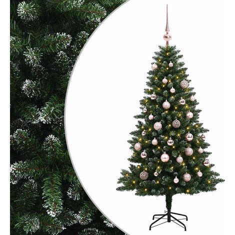 Árbol de Navidad Artificial con Adorno 150 cm 150 LED vidaXL (1/5)