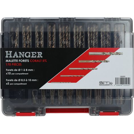 Mallette 170 forets cobalt 5 % HANGER 155293 (1/3)