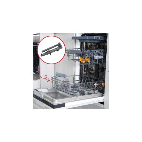 Beko 1880580400 Belling Diplomat Flavel Leisure Bouchon arriere de rail de lave-vaisselle