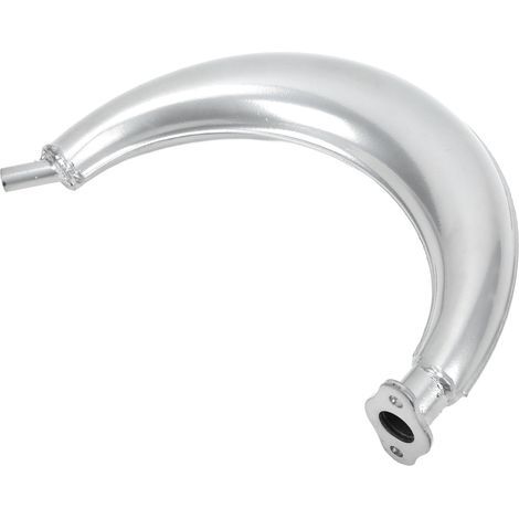 Silencieux d'échappement, demi-lune OD 10 mm en alliage d'acier 40 mm Distance de trou ID 18 mm pour vélo motorisé 2 temps 49 cc 60 cc 66 cc 80 cc. (1/5)
