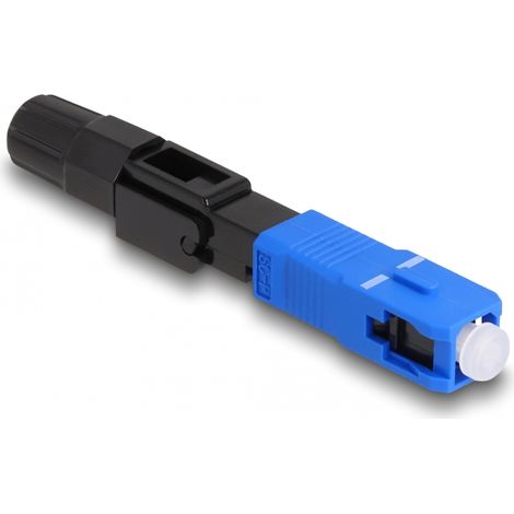 Delock Conector rápido de fibra óptica SC Simplex macho UPC montaje en campo