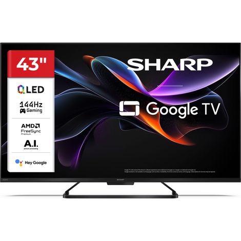 Sharp 43HR7265E TV 109,2 cm (43") 4K Ultra HD Wi-Fi Nero