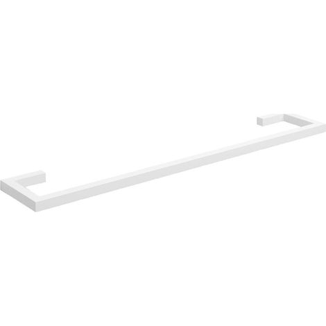 Lineabeta - Porta asciugamani Grela in acciaio bianco L.60 cm (1/2)