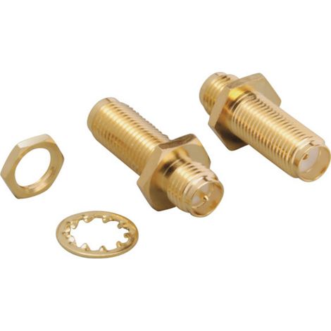TRU COMPONENTS 1579576 Adaptateur SMA inversé SMA inversé femelle - SMA femelle 1 pc(s)
