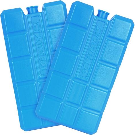 Éléments de refroidissement - TOM - 16 cm - Polyéthylène - 2 pièces - Bleu