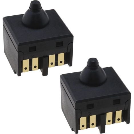 Angle grinder release switch made of plastic and metal, which is sturdy, durable and practical for a long time. The switch (1/4)