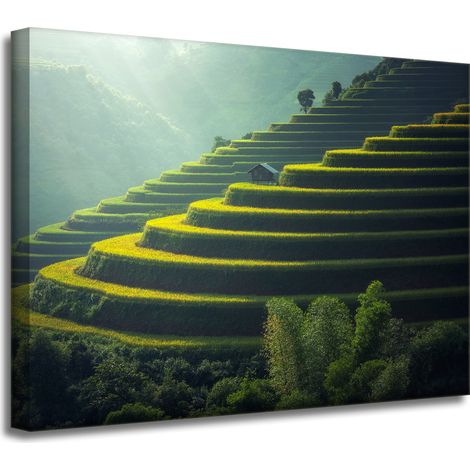 Leinwanddruck Natur Landschaft Landwirtschaft 40x30