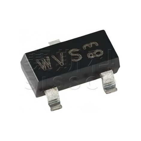 Elektronisches Bauteil P-Kanal-MOSFET, Oberflächenmontage, Siebdruck, SOT-23-Format, Ansys BSS84AK,215 (5 Stück).