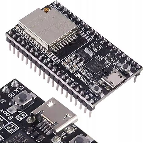 ESP-wroom-32U DevKitC - Modulo ESP32 con WiFi + Bluetooth 32 GPIO Micro USB Connettore U.FL per antenna 4 MB di memoria Flash Arduino IDE IoT NodeMCU