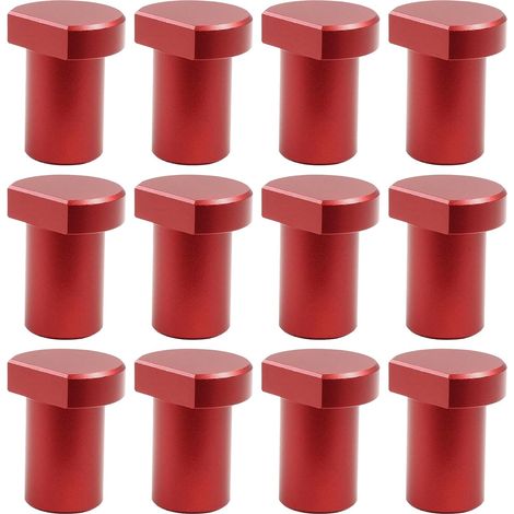 Set di 12 morsetti da banco per falegnameria, blocchi di arresto da 20 mm (1/5)