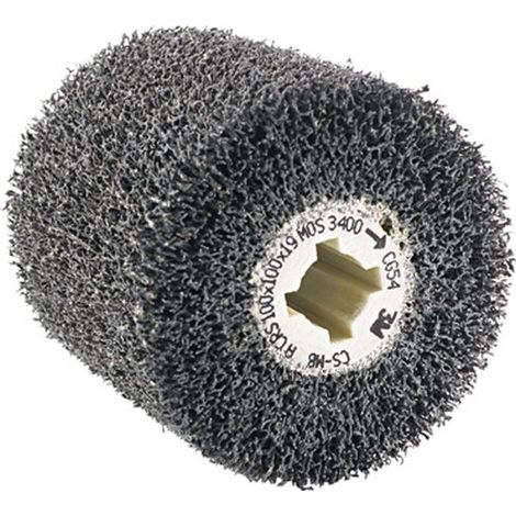Rodillo de no tejido abrasivo CS-MB, grado de finura : grosero, Ø x altura 100 x 100 mm (1/2)