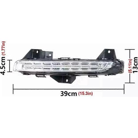 LED-Tagfahrlicht mit integriertem Blinker für den linken vorderen Stoßfänger (97063108152) für Fahrzeuge der Baujahre 2014 bis 2017 (1/5)