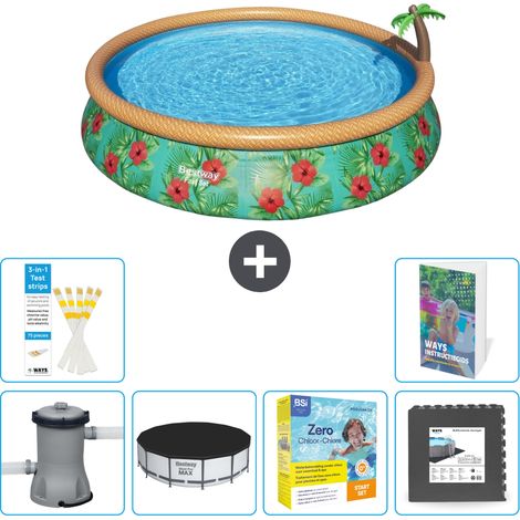 Bestway Bestway Fast Set Ronde - 457x84 cm - 7-pièces S259 (1/5)