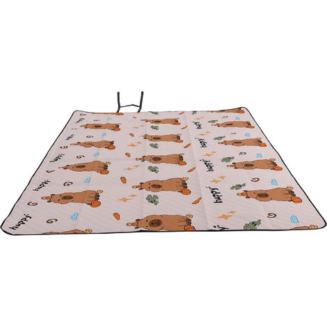 Couverture de pique-nique imperméable à l'eau, tapis pliable Portable épais et humide pour les activités de plein air 200x300cm/78.74x118.11in
