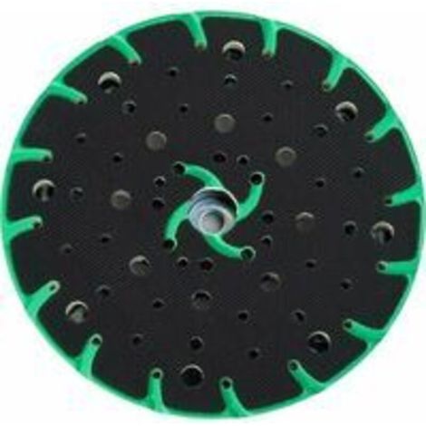 SABIR Patin de ponçage avec aspiration de poussière - Filetage de raccordement M8 - Remplacement pour patin de ponçage Festool, compatible avec ponceuses excentriques Bosch Makita, etc., 150 mm (1/5)
