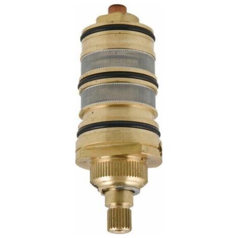 Temperaturregelventil, Sucute thermostatische Messing-Duscharmatur mit Kartusche und Griff für Duschmischer (1/5)