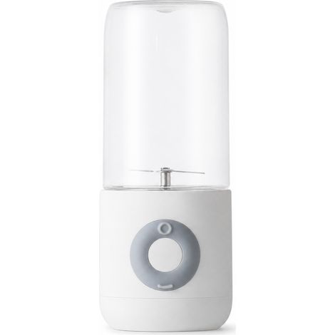 Blender Portable Rechargeable avec Paille, 6 Lames, Blanc (1/5)