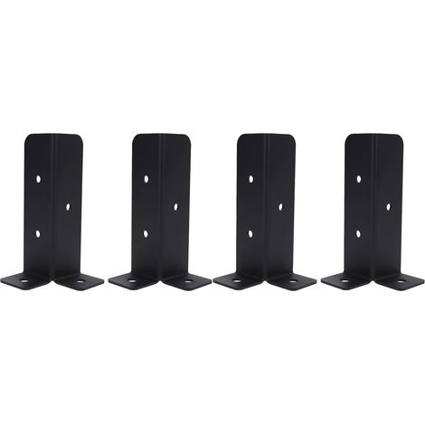 Supports d'ancrage pour poteaux de terrasse, kit de base de poteau (1/5)