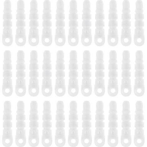 100 bouchons anti-poussière pour écouteurs jack 3,5 mm avec breloque pour téléphone portable, compatibles avec iPhone X/8/7/6s/6 Plus/Air 2/mini 3/Galaxy S8/S7/S6 Edge/LG/Ne