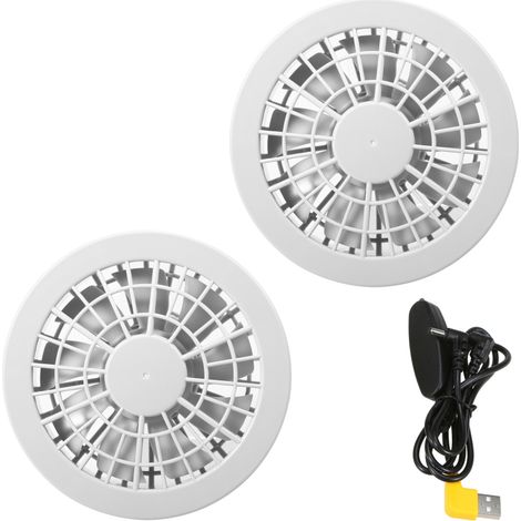 Ventilateur portable USB à 4 vitesses, mini ventilateur silencieux, idéal pour les vestes. (1/5)