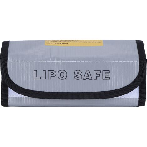 Sac de sécurité pour batterie au lithium résistant aux hautes températures, ignifugé et antidéflagrant (1/5)