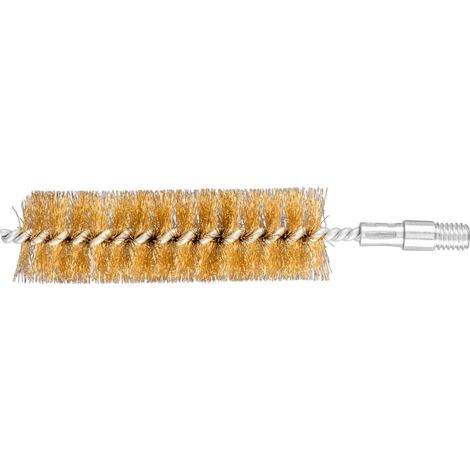 PFERD Innenbürste IBU Ø30x100mm Gewinde 3/8 BSW Messing-Draht-Ø0,20 (1/5)