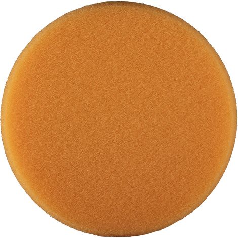 Tampone di lucidatura in schiuma Makita, arancione, 190 mm arancione - 190 mm - ruvido (1/4)